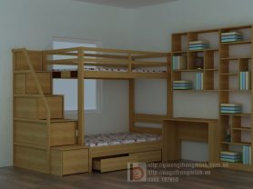 giường tầng thông minh cho bé