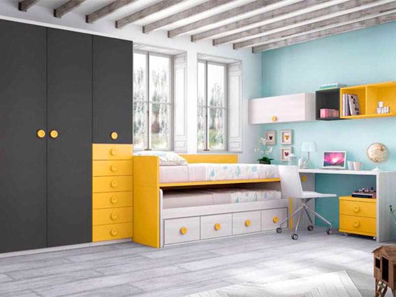Top 10 mẫu giường đa năng tạo phong cách cho phòng ngủ nhỏ 45