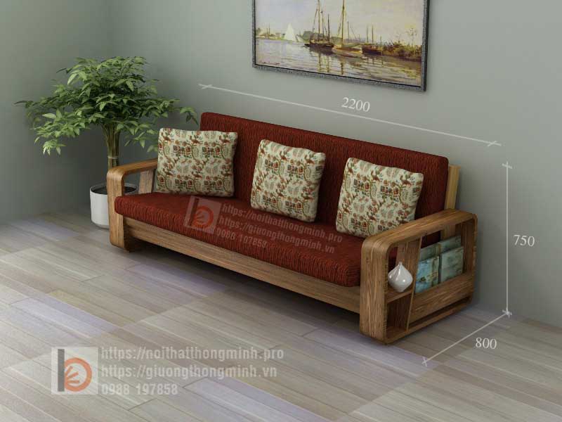 Sofa giuong thong minh OC Ni do