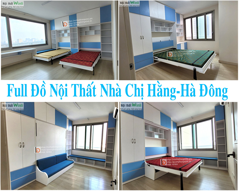 Full Đồ Nội Thất Thông Minh Nhà Chị Hằng- Hà Đông abc