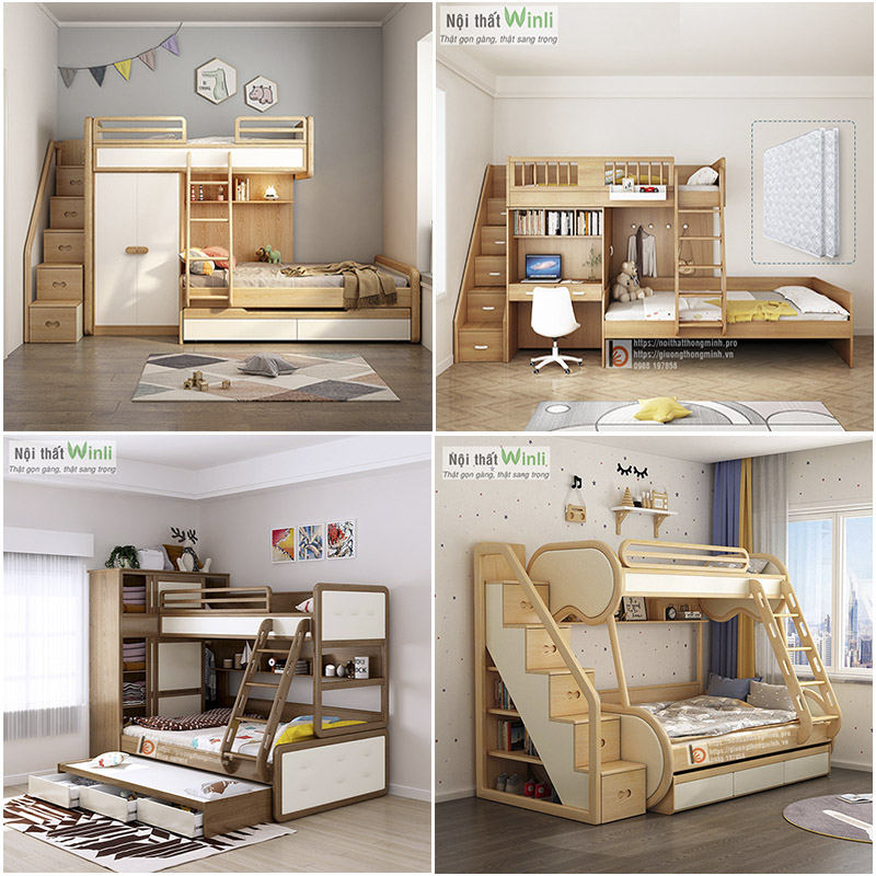 giuuong tang go tu nhien